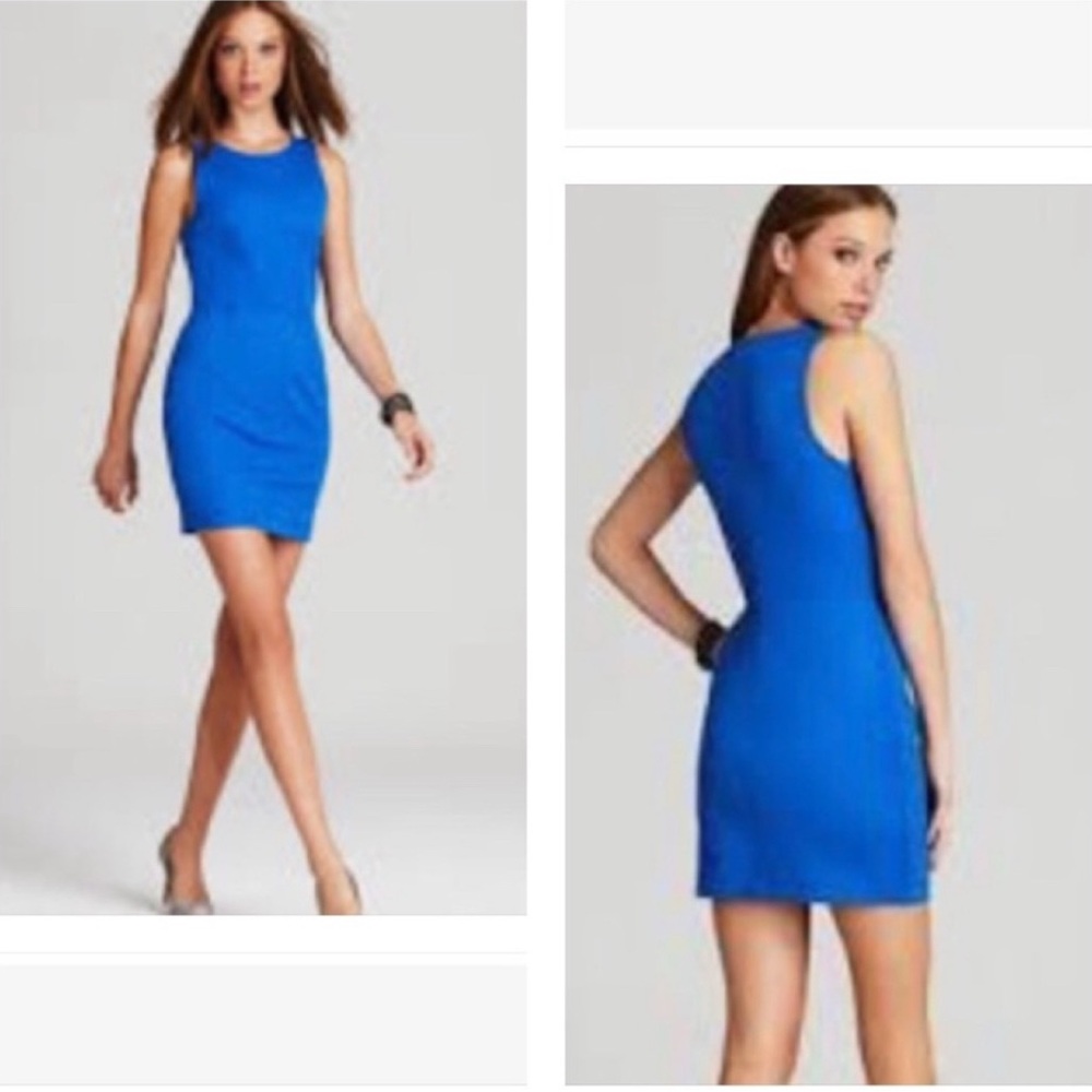 Theory Blue Sleeveless Dress